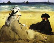 At the Beach Edouard Manet